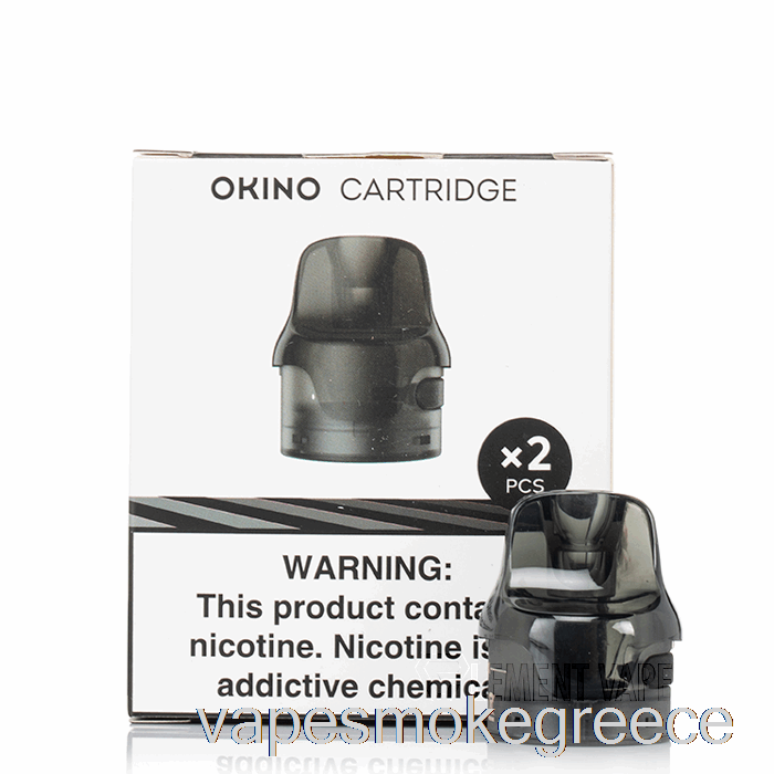 Vape Greece Innokin Okino λοβοί αντικατάστασης 4ml επαναγεμιζόμενοι λοβοί